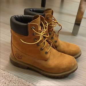 Timberland waterproof boots internal wedge